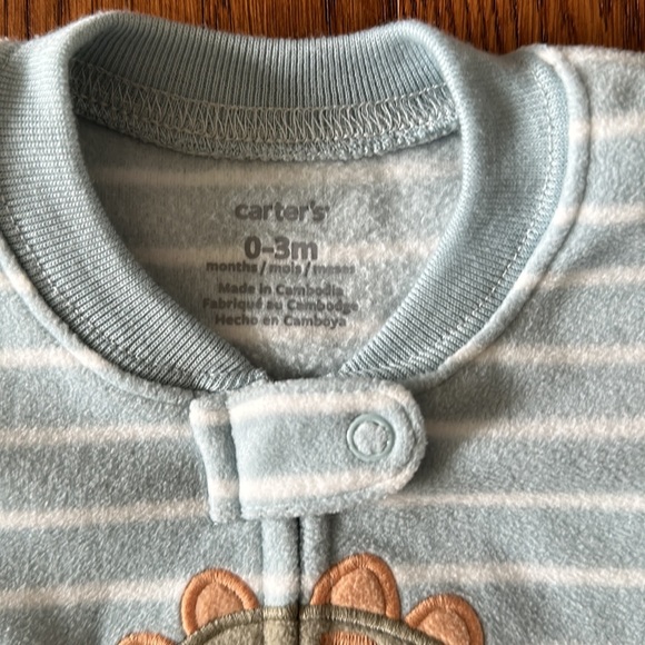 2 Baby Fleece Sleepbag Sleepsuits - Picture 3 of 7